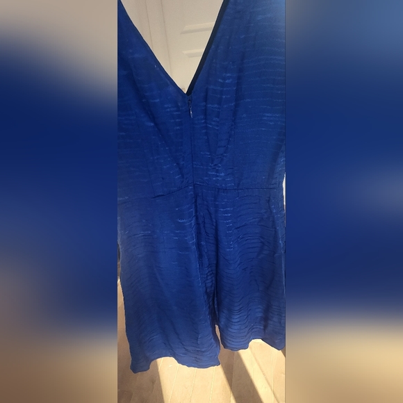 Alyssandra Womens Striped Surplice Neckline Romper - Guess - Picture 5 of 7